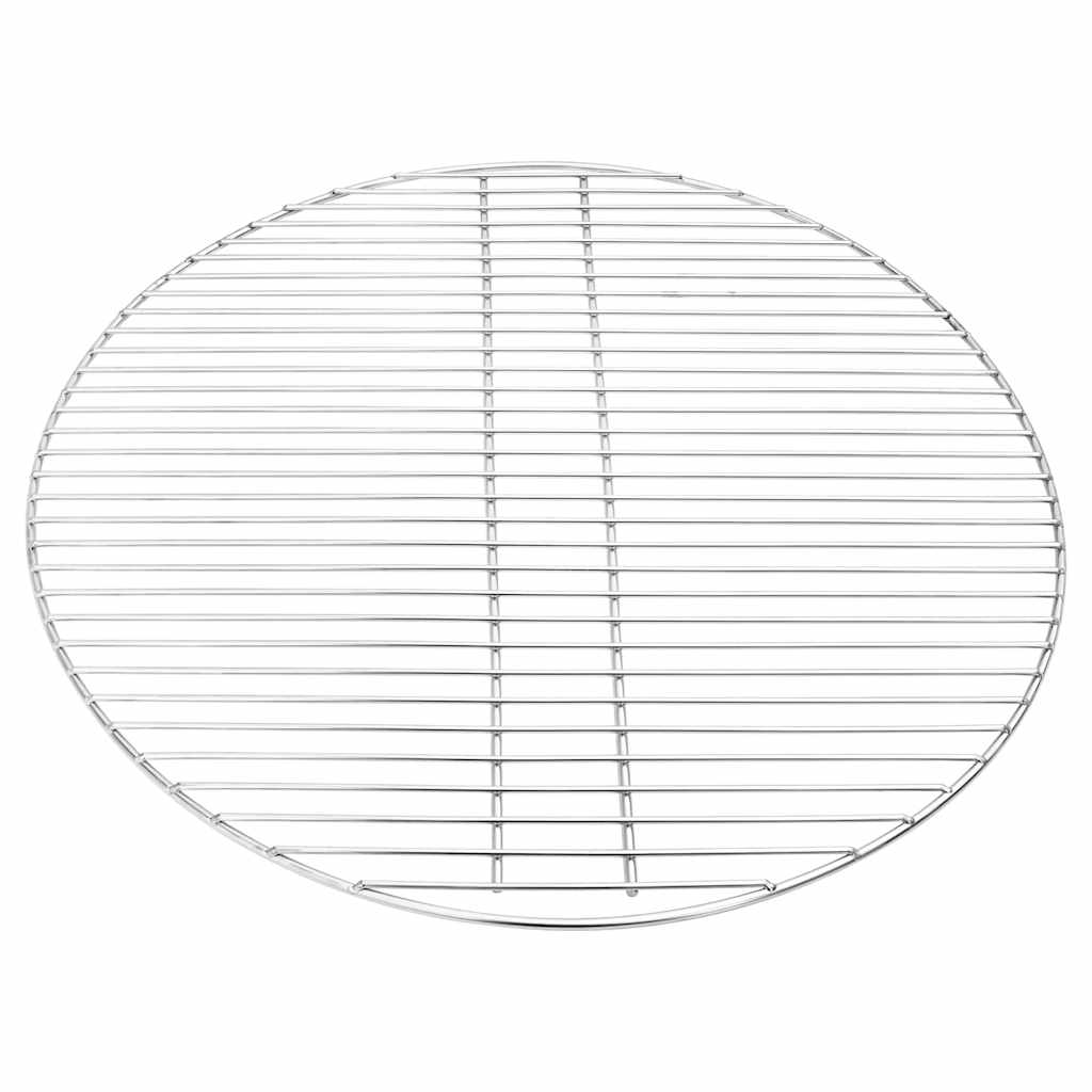 Barbecuerooster Zilver 60 x 60 cm Roestvrij staal