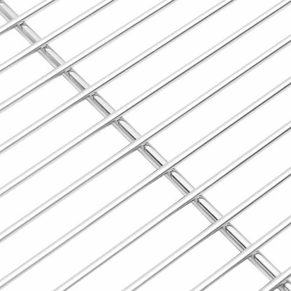Grillrooster Zilver 40 x 35 cm Roestvrij staal