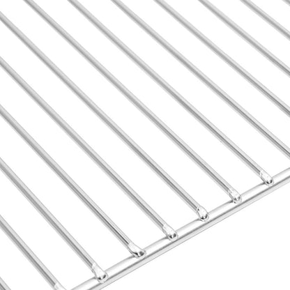 Grillrooster Zilver 47 x 32.5 cm Roestvrij staal