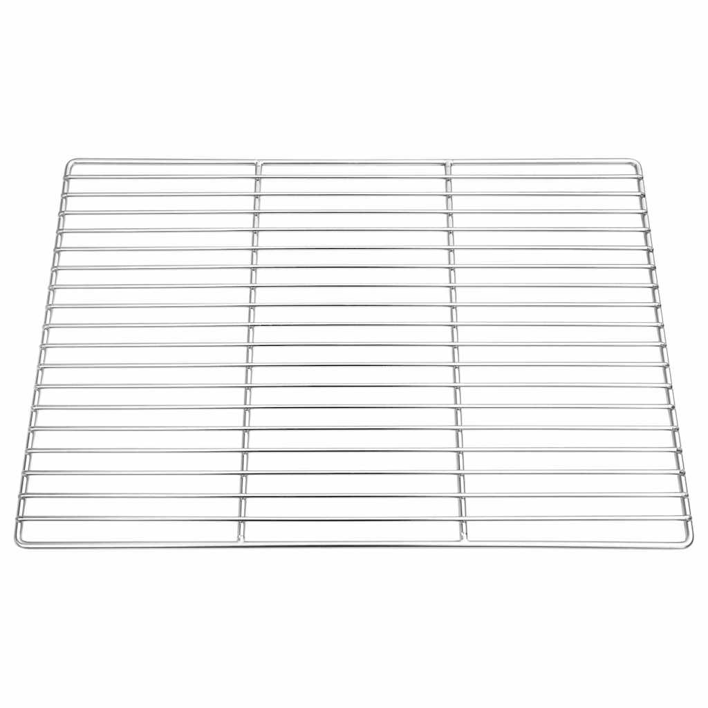 Grillrooster Zilver 50 x 35 cm Roestvrij staal