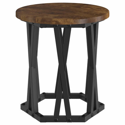 Nestbare Bijzettafel 3 pcs Gerookt eiken