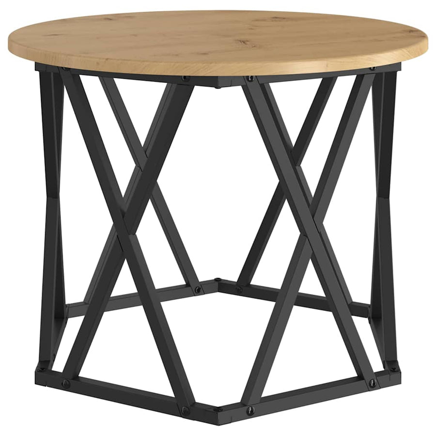 Nestbare Bijzettafel 3 pcs Artisan Eiken