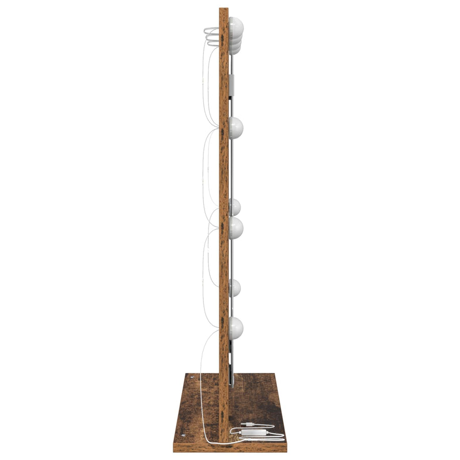 Schmink Spiegel Rechthoekig Beton Grijs 70 x 50 x 18 cm