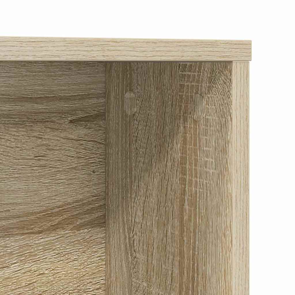 Bureau met plank Sonoma Eiken 91 x 50 x 149 cm Bewerkt hout