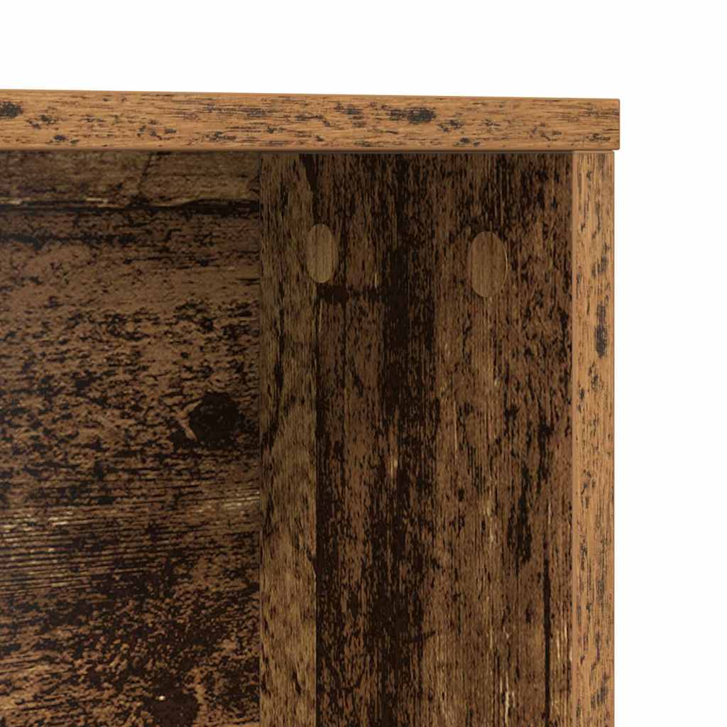 Bureau met plank Oud Hout 91 x 50 x 149 cm Bewerkt hout