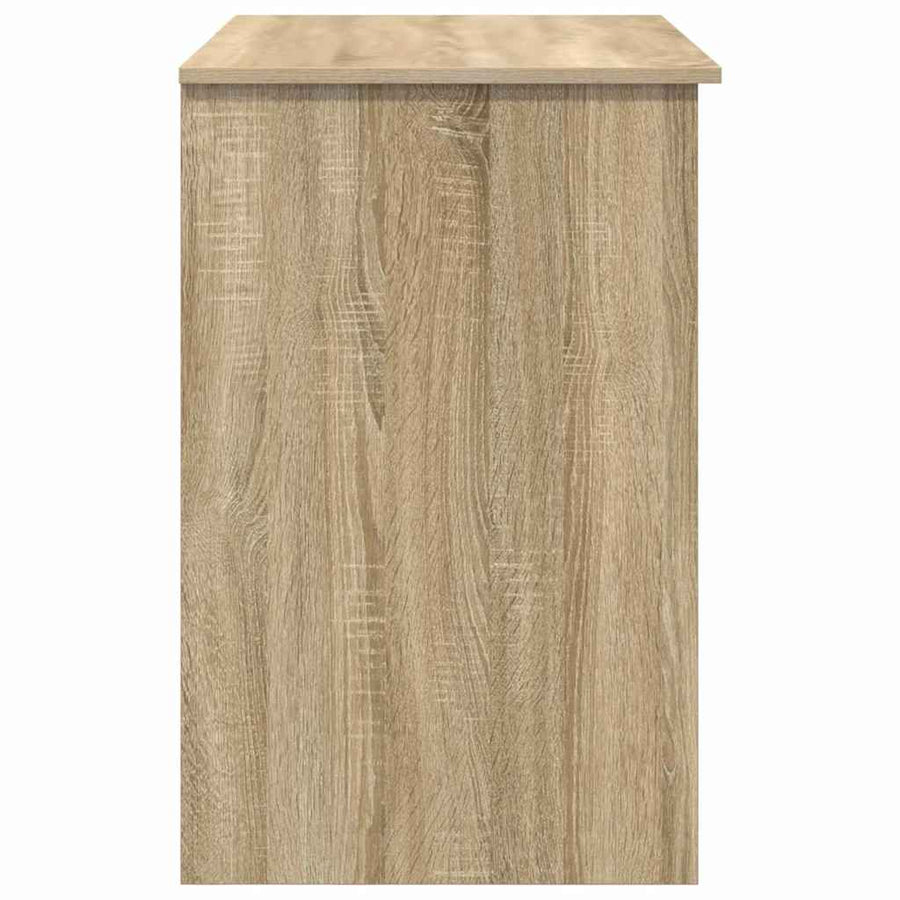 Bureau met lade Sonoma Eiken 90 x 49 x 75 cm Bewerkt hout