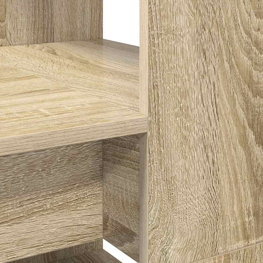 Bureau met plank Sonoma Eiken 113 x 54 x 120 cm Bewerkt hout
