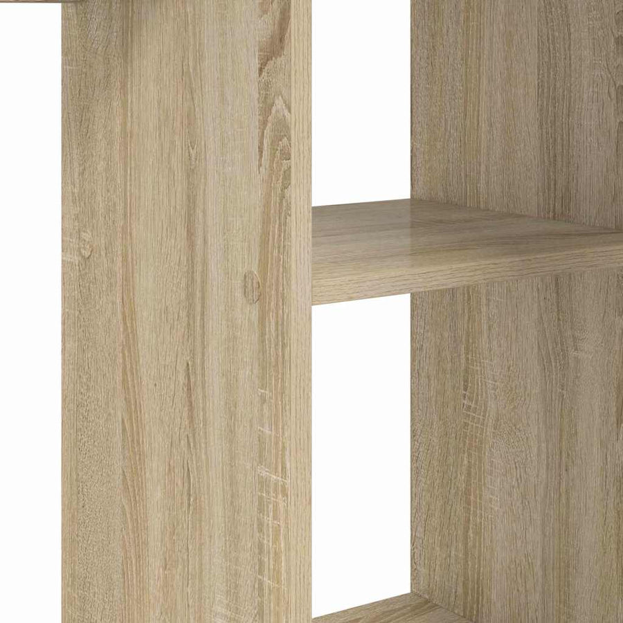 Bureau met plank Sonoma Eiken 142 x 102 x 73 cm Bewerkt hout