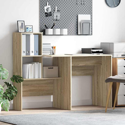 Bureau Sonoma Eiken 131,5 x 50 x 106,5 cm Bewerkt hout