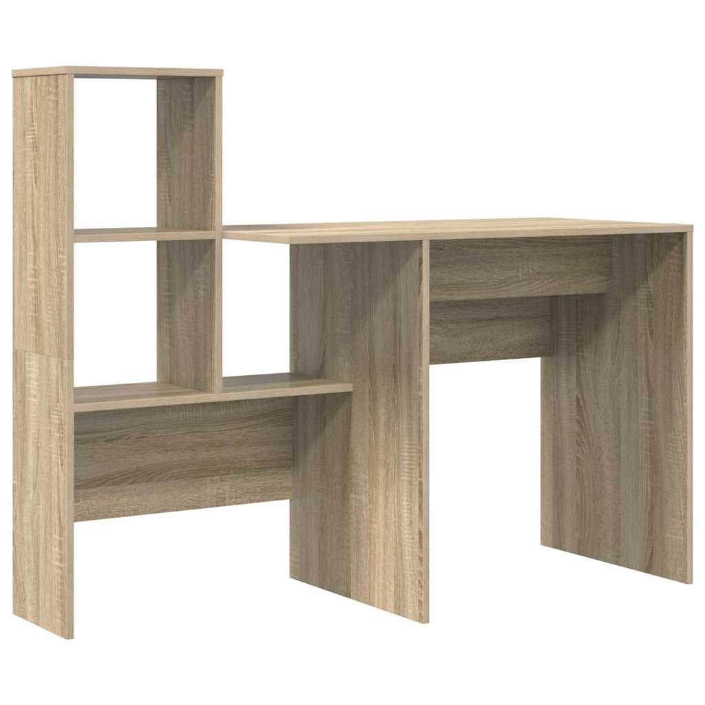 Bureau Sonoma Eiken 131,5 x 50 x 106,5 cm Bewerkt hout