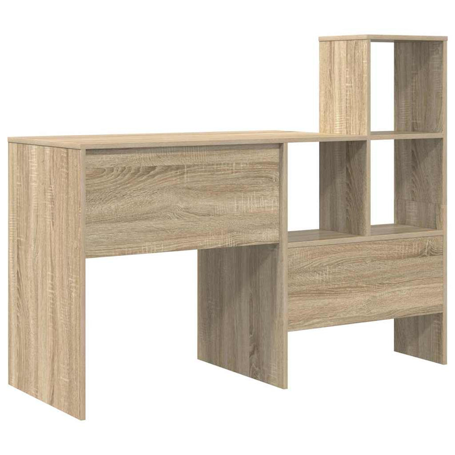 Bureau Sonoma Eiken 131,5 x 50 x 106,5 cm Bewerkt hout