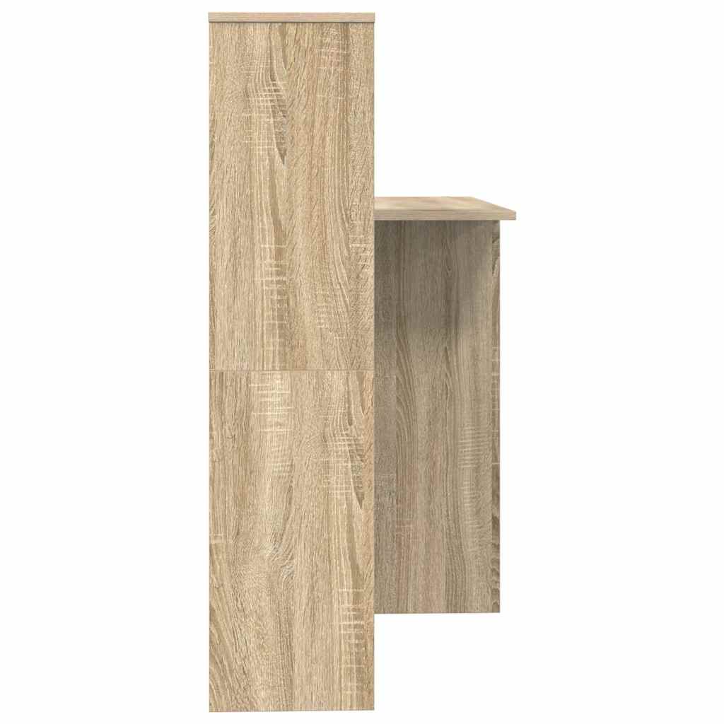 Bureau Sonoma Eiken 131,5 x 50 x 106,5 cm Bewerkt hout