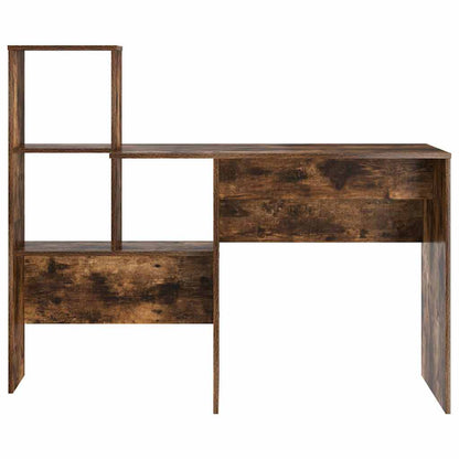 Bureau Gerookt eiken 131,5 x 50 x 106,5 cm Bewerkt hout