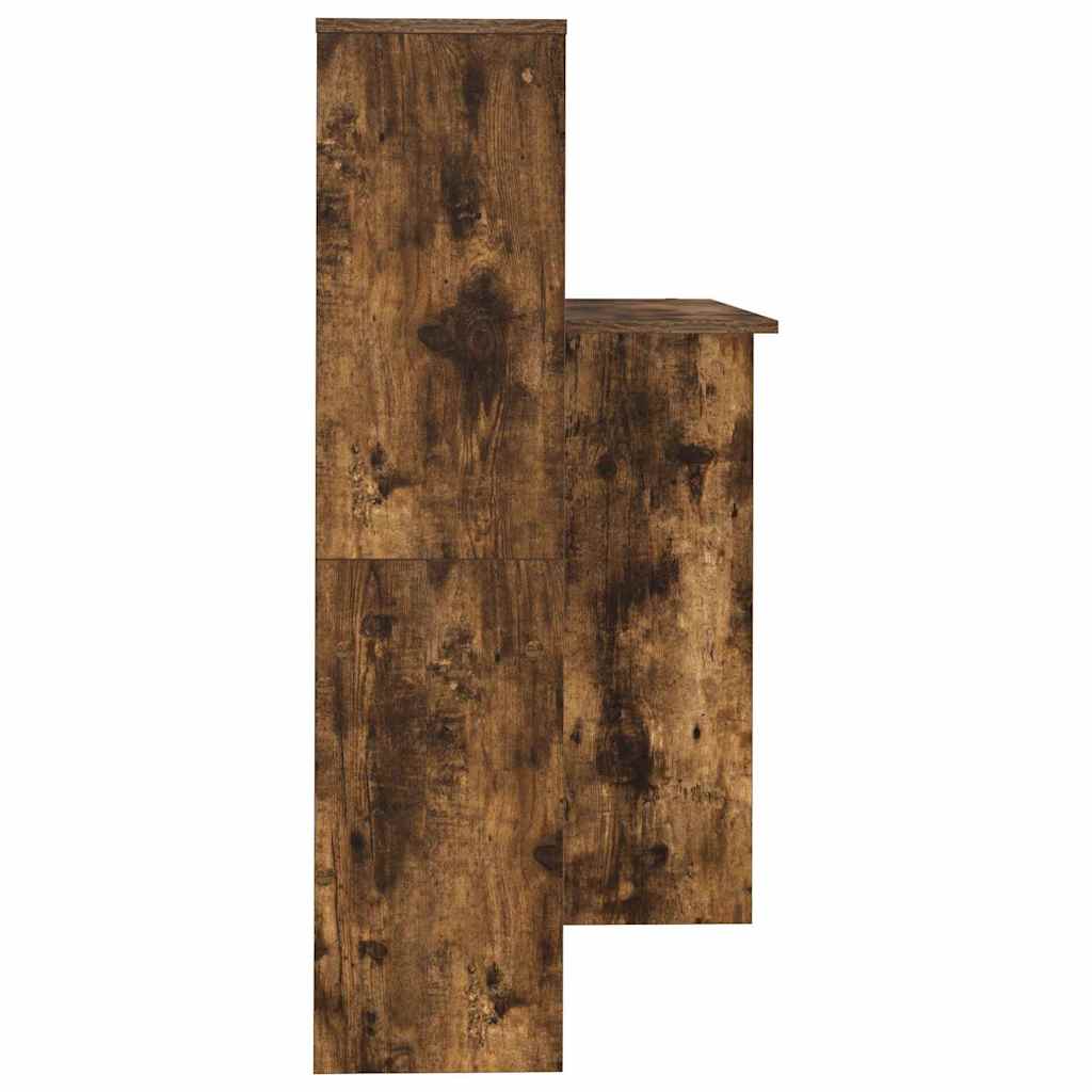 Bureau Gerookt eiken 131,5 x 50 x 106,5 cm Bewerkt hout