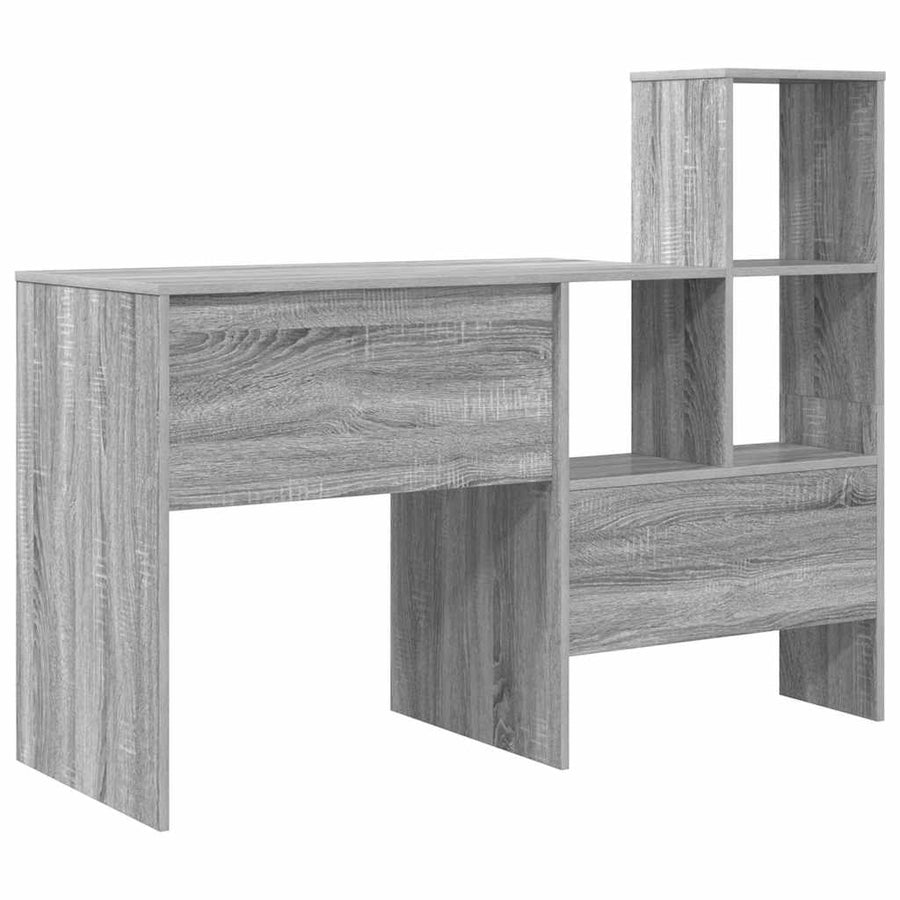 Bureau Grijs Sonoma 131,5 x 50 x 106,5 cm Bewerkt hout