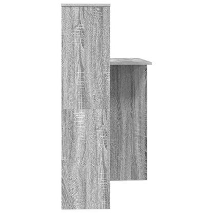 Bureau Grijs Sonoma 131,5 x 50 x 106,5 cm Bewerkt hout