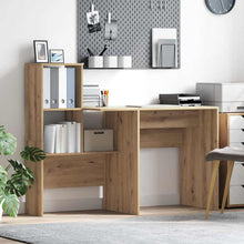 Bureau Artisan Eiken 131,5 x 50 x 106,5 cm Bewerkt hout