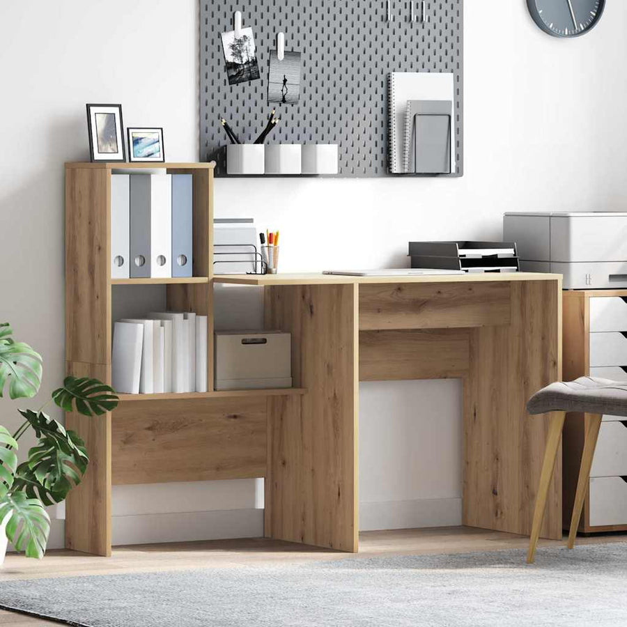 Bureau Artisan Eiken 131,5 x 50 x 106,5 cm Bewerkt hout