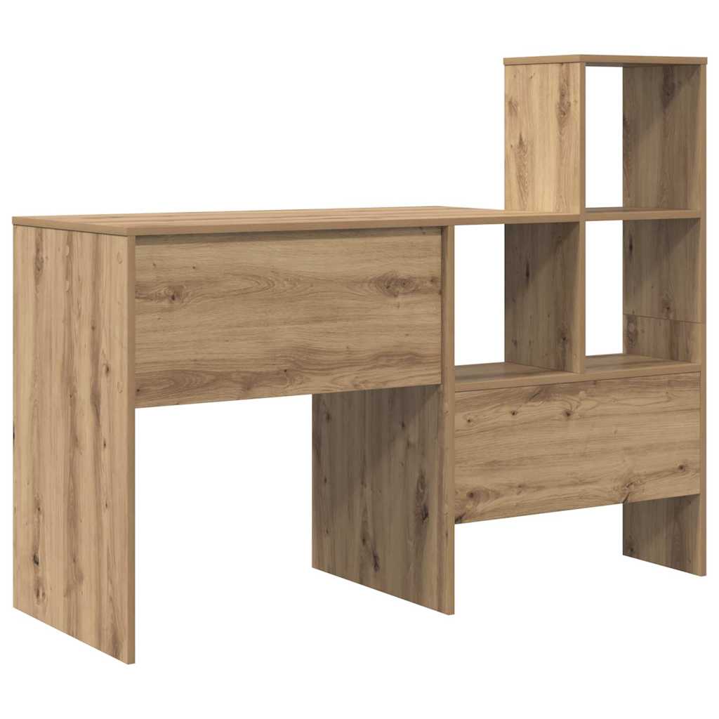 Bureau Artisan Eiken 131,5 x 50 x 106,5 cm Bewerkt hout