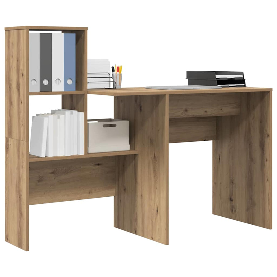 Bureau Artisan Eiken 131,5 x 50 x 106,5 cm Bewerkt hout