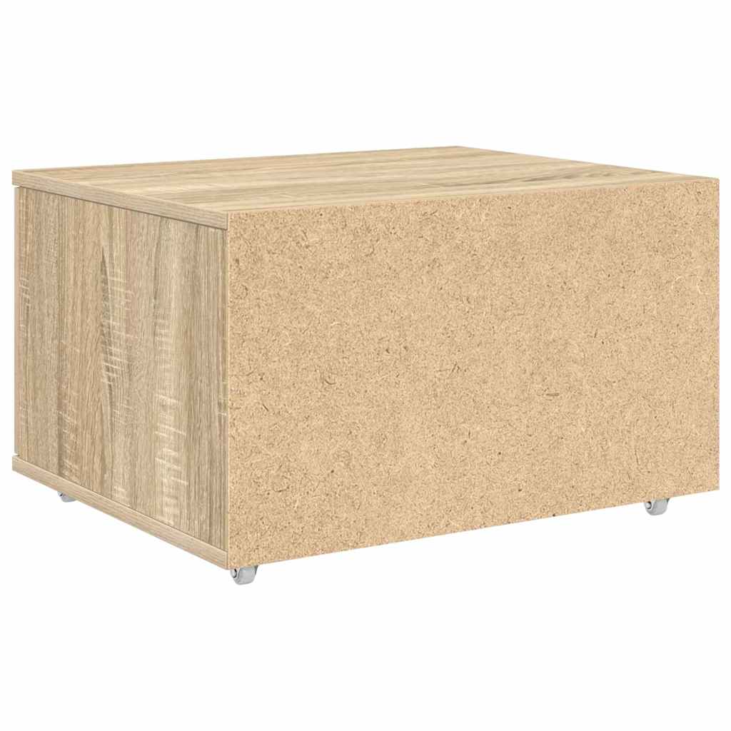 Ladenkast met wiel Sonoma Eiken 55 x 45 x 31 cm