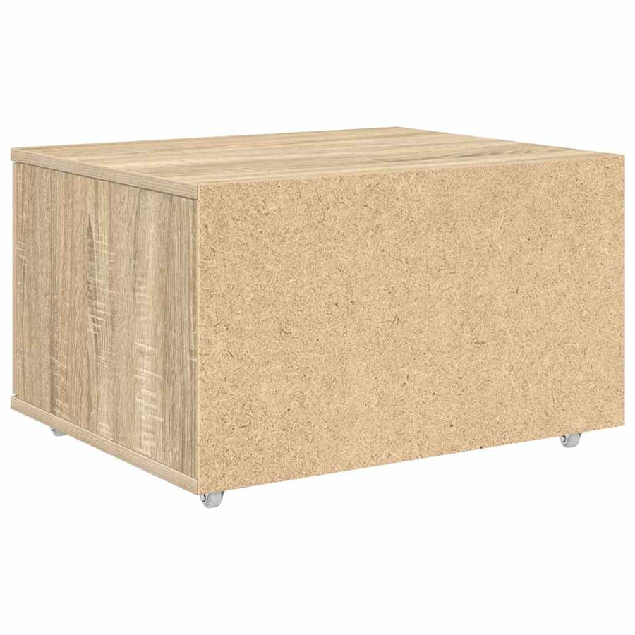 Ladenkast met wiel Sonoma Eiken 55 x 45 x 31 cm