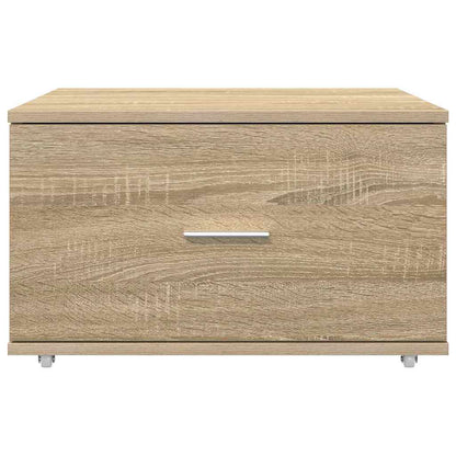 Ladenkast met wiel Sonoma Eiken 55 x 45 x 31 cm