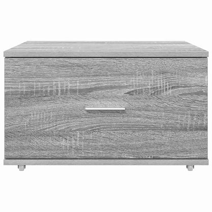 Ladenkast met wiel Grijs Sonoma 55 x 45 x 31 cm