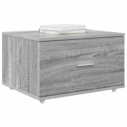 Ladenkast met wiel Grijs Sonoma 55 x 45 x 31 cm