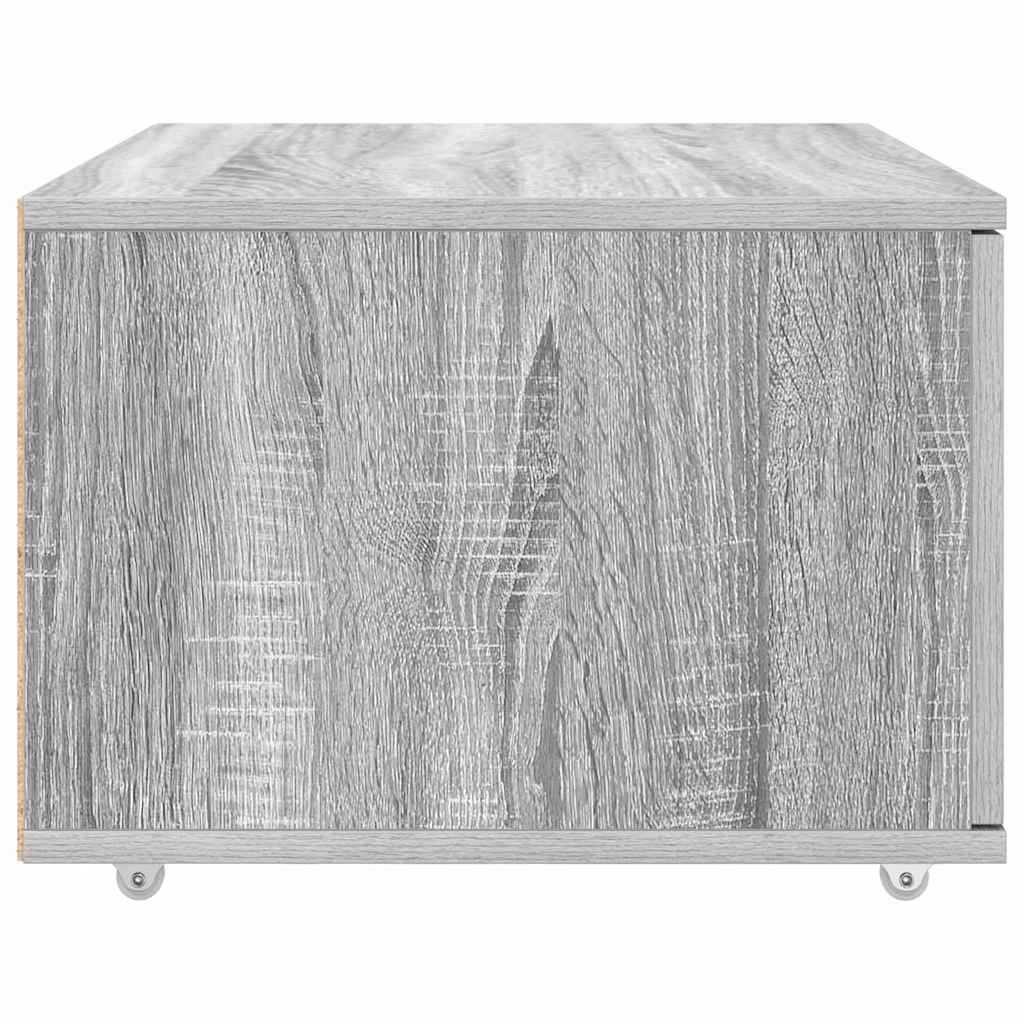 Ladenkast met wiel Grijs Sonoma 55 x 45 x 31 cm