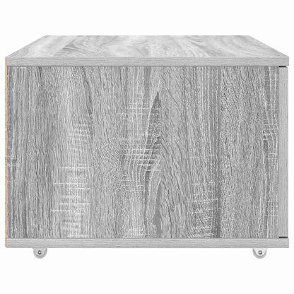 Ladenkast met wiel Grijs Sonoma 55 x 45 x 31 cm