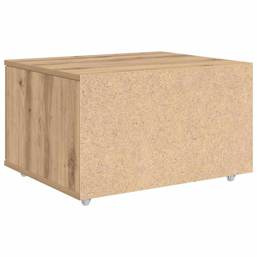 Ladenkast met wiel Artisan Eiken 55 x 45 x 31 cm