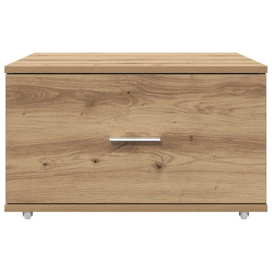 Ladenkast met wiel Artisan Eiken 55 x 45 x 31 cm