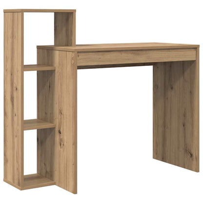 Bureau met Opbergruimte Artisan Eiken 100x40x90 cm Geengineerd Hout