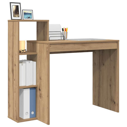 Bureau met Opbergruimte Artisan Eiken 100x40x90 cm Geengineerd Hout