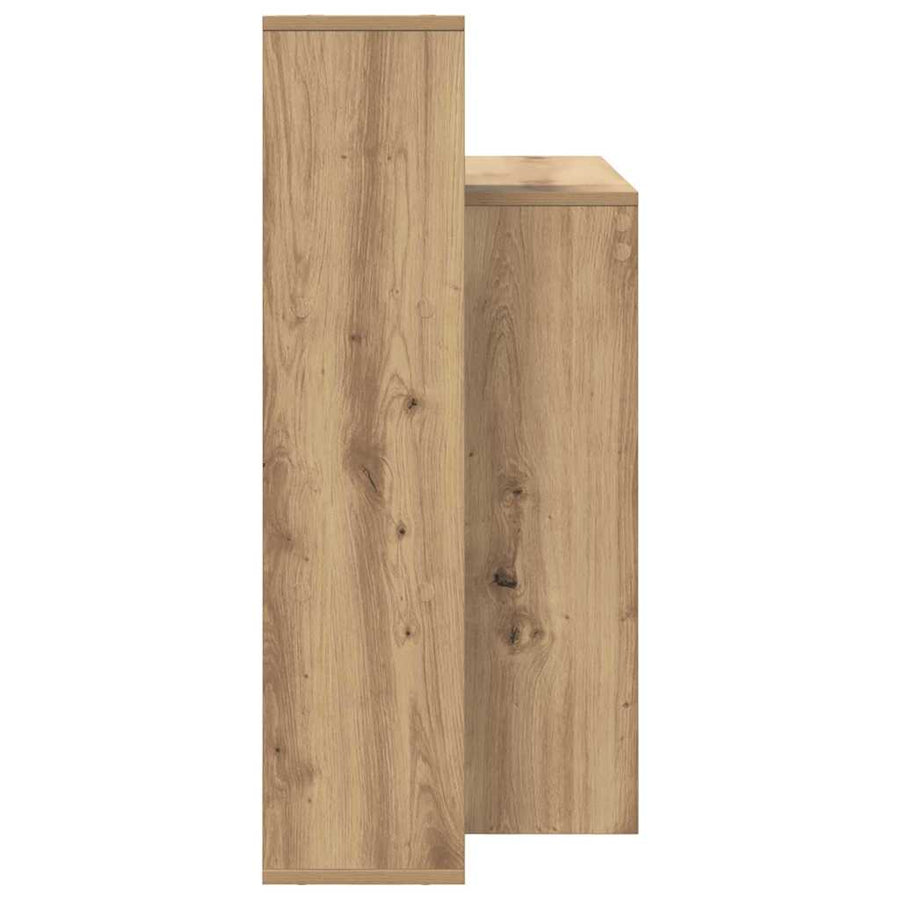 Bureau met Opbergruimte Artisan Eiken 100x40x90 cm Geengineerd Hout