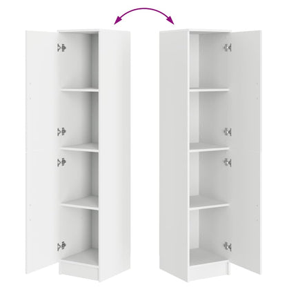 Hoge kast Wit 35 x 39 x 168 cm
