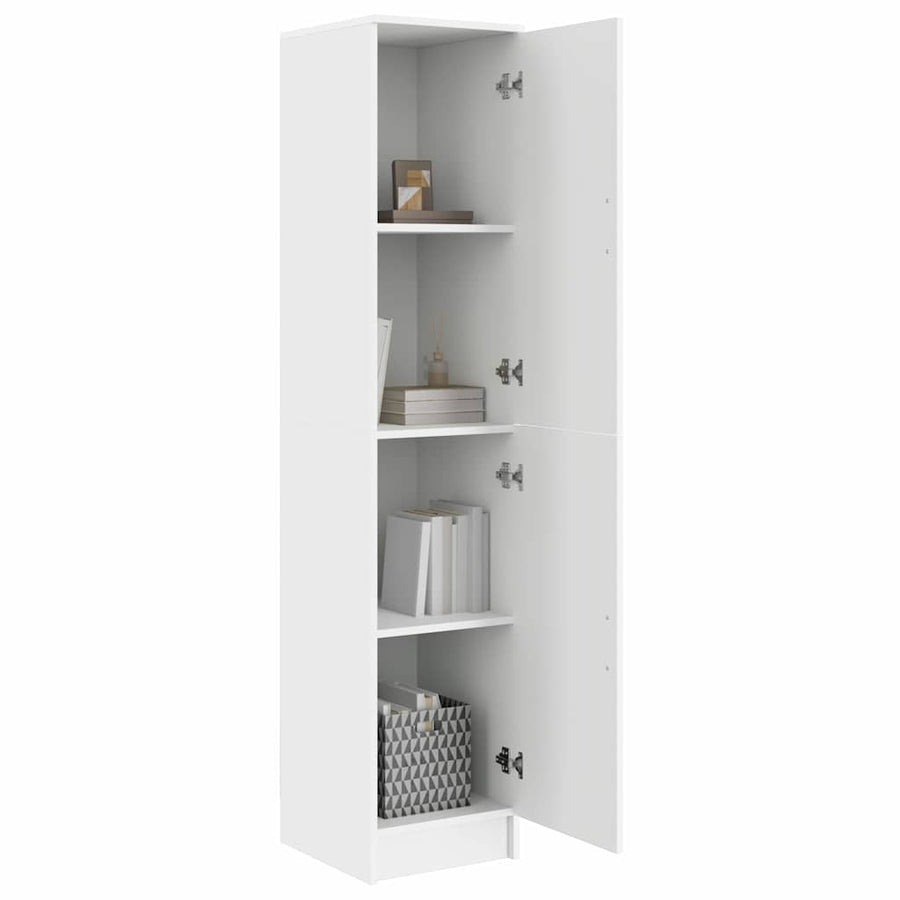 Hoge kast Wit 35 x 39 x 168 cm