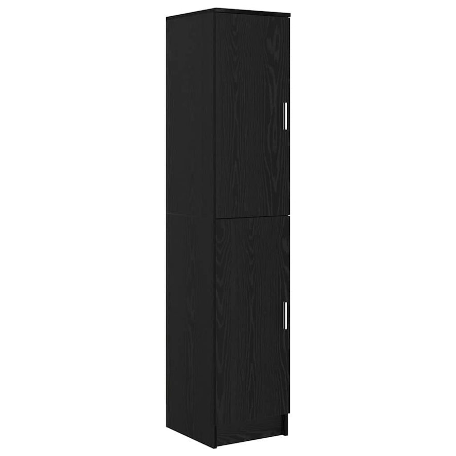 Hoge kast Zwart Eiken 35 x 39 x 168 cm