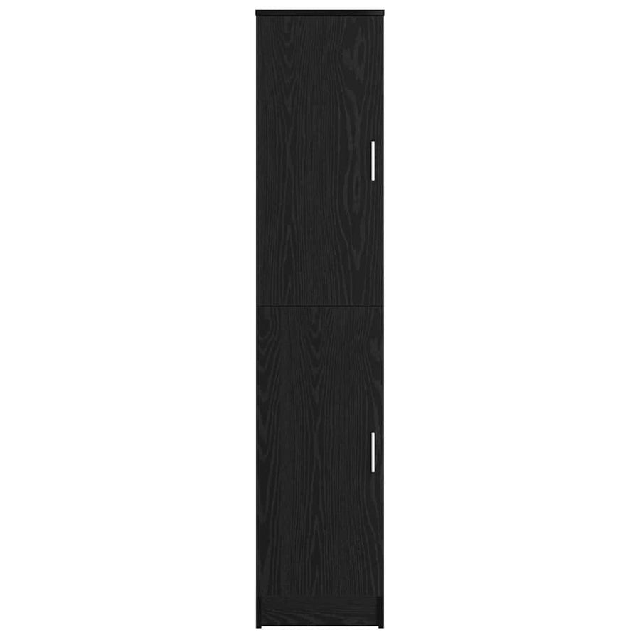Hoge kast Zwart Eiken 35 x 39 x 168 cm