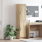 Hoge kast 35x39x168 cm Sonoma eiken