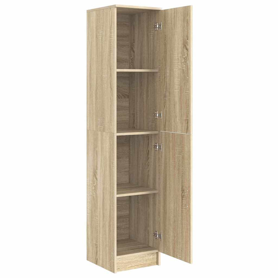 Hoge kast Sonoma Eiken 35 x 39 x 168 cm