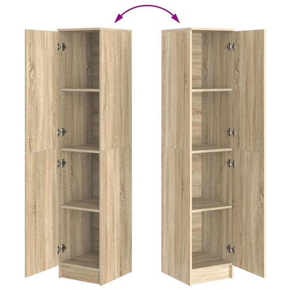 Hoge kast Sonoma Eiken 35 x 39 x 168 cm