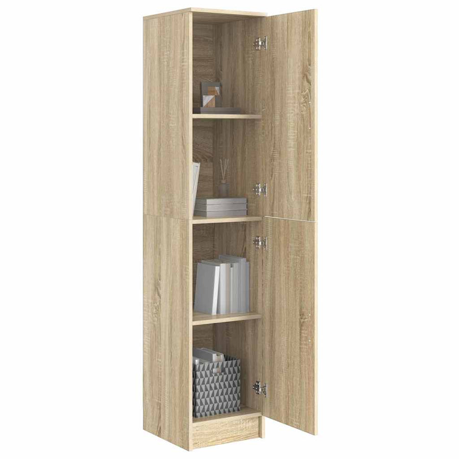 Hoge kast Sonoma Eiken 35 x 39 x 168 cm
