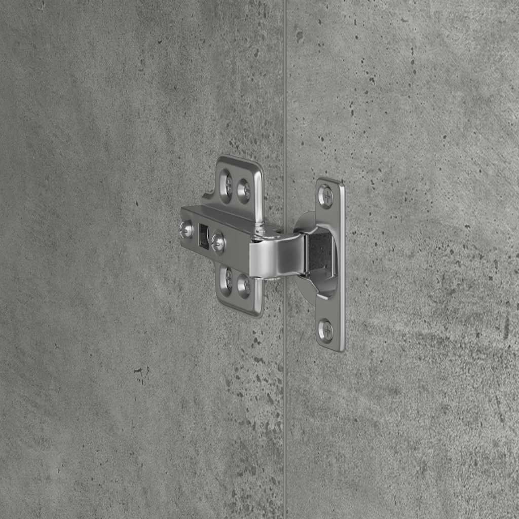 Hoge kast Beton Grijs 35 x 39 x 168 cm