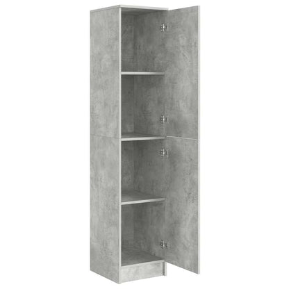 Hoge kast Beton Grijs 35 x 39 x 168 cm