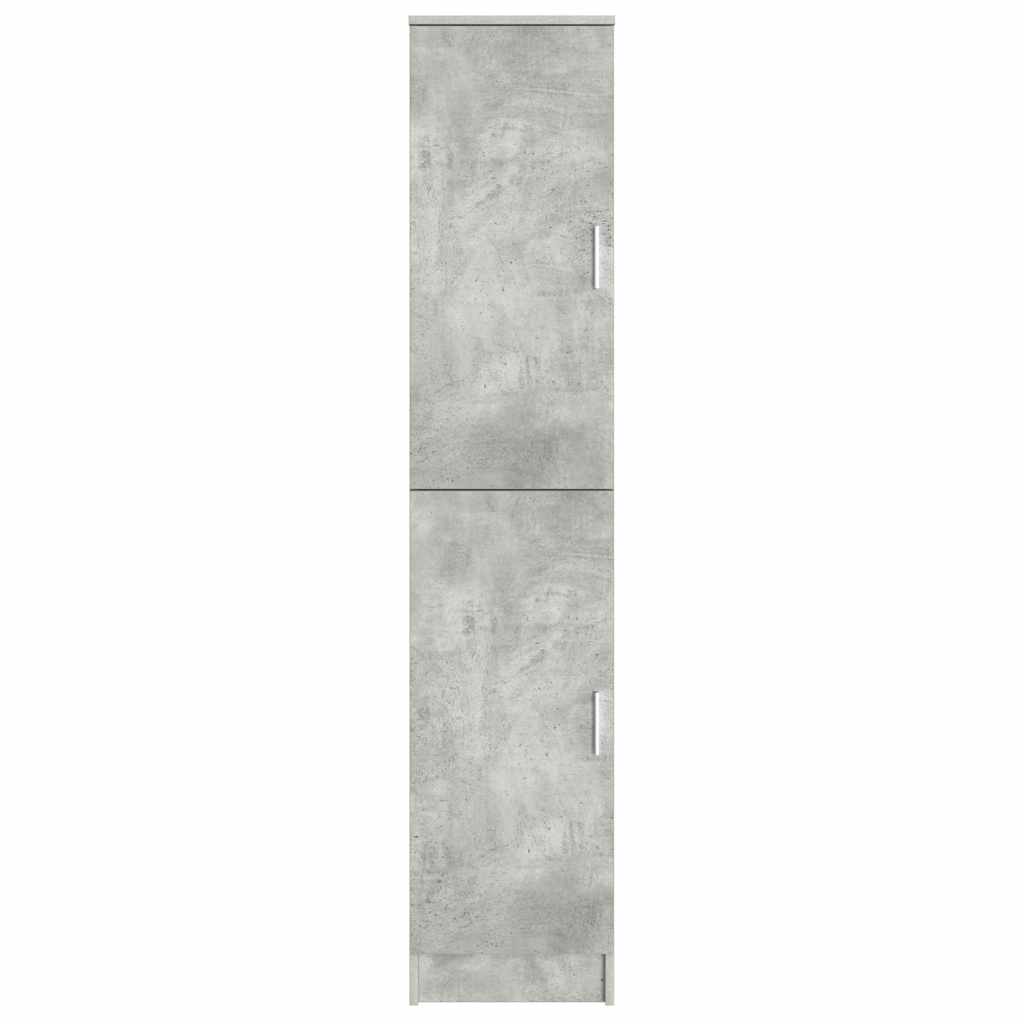 Hoge kast Beton Grijs 35 x 39 x 168 cm