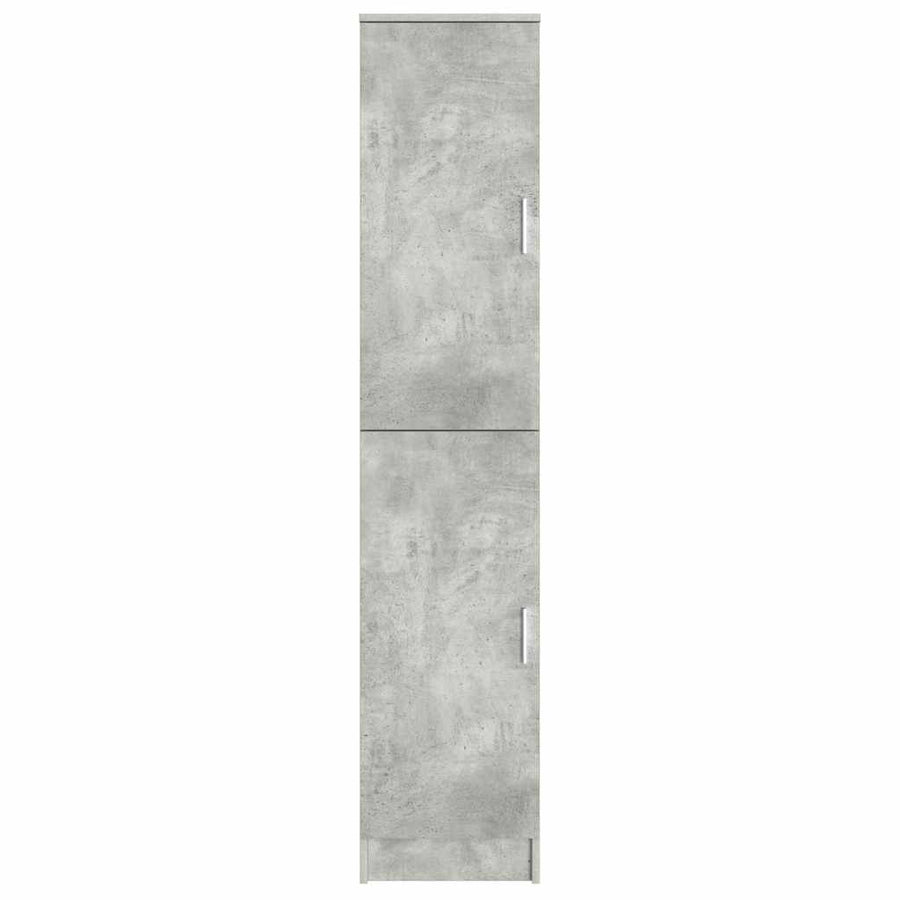 Hoge kast Beton Grijs 35 x 39 x 168 cm