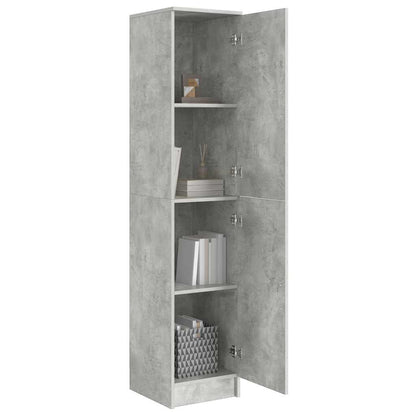 Hoge kast Beton Grijs 35 x 39 x 168 cm