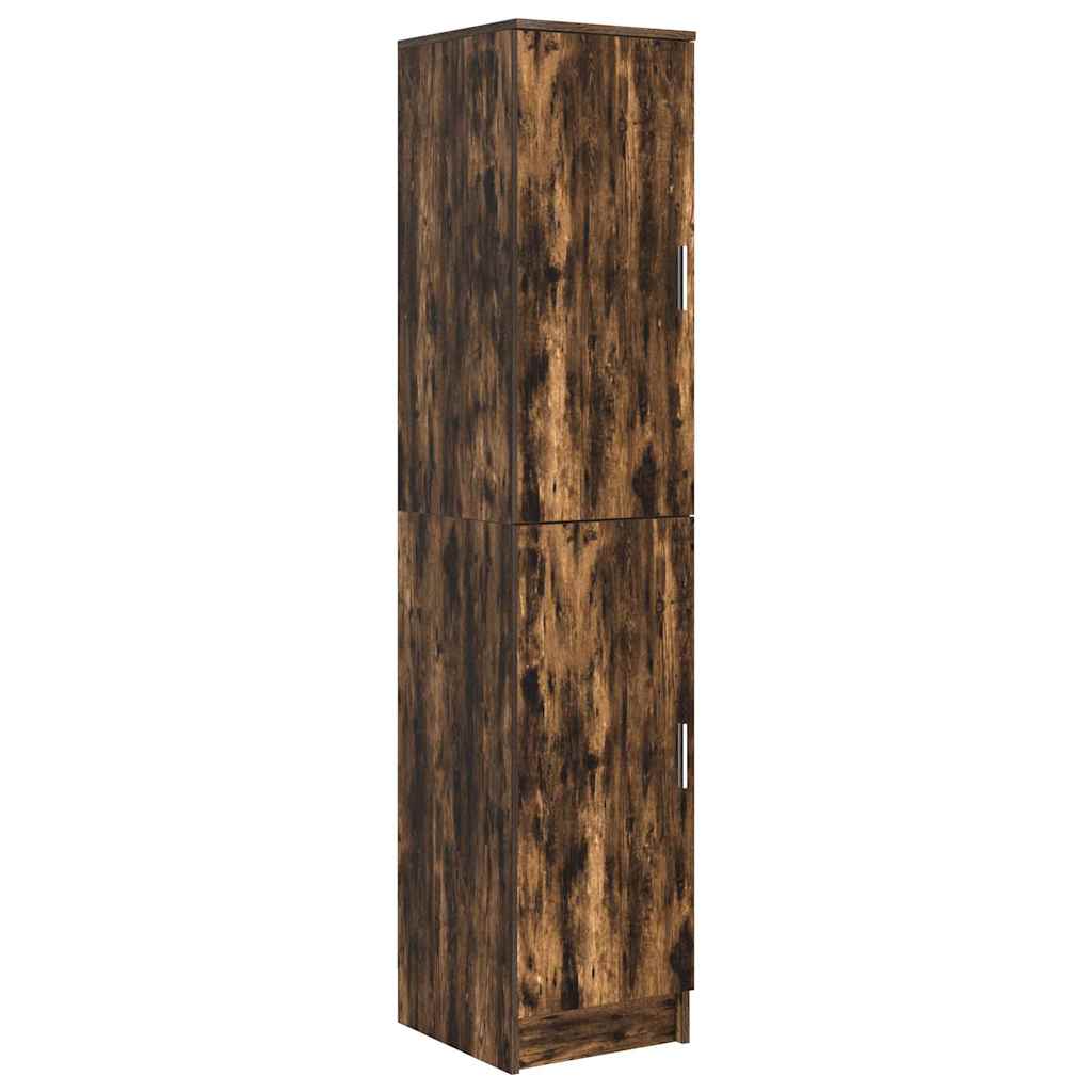 Hoge kast Gerookt eiken 35 x 39 x 168 cm